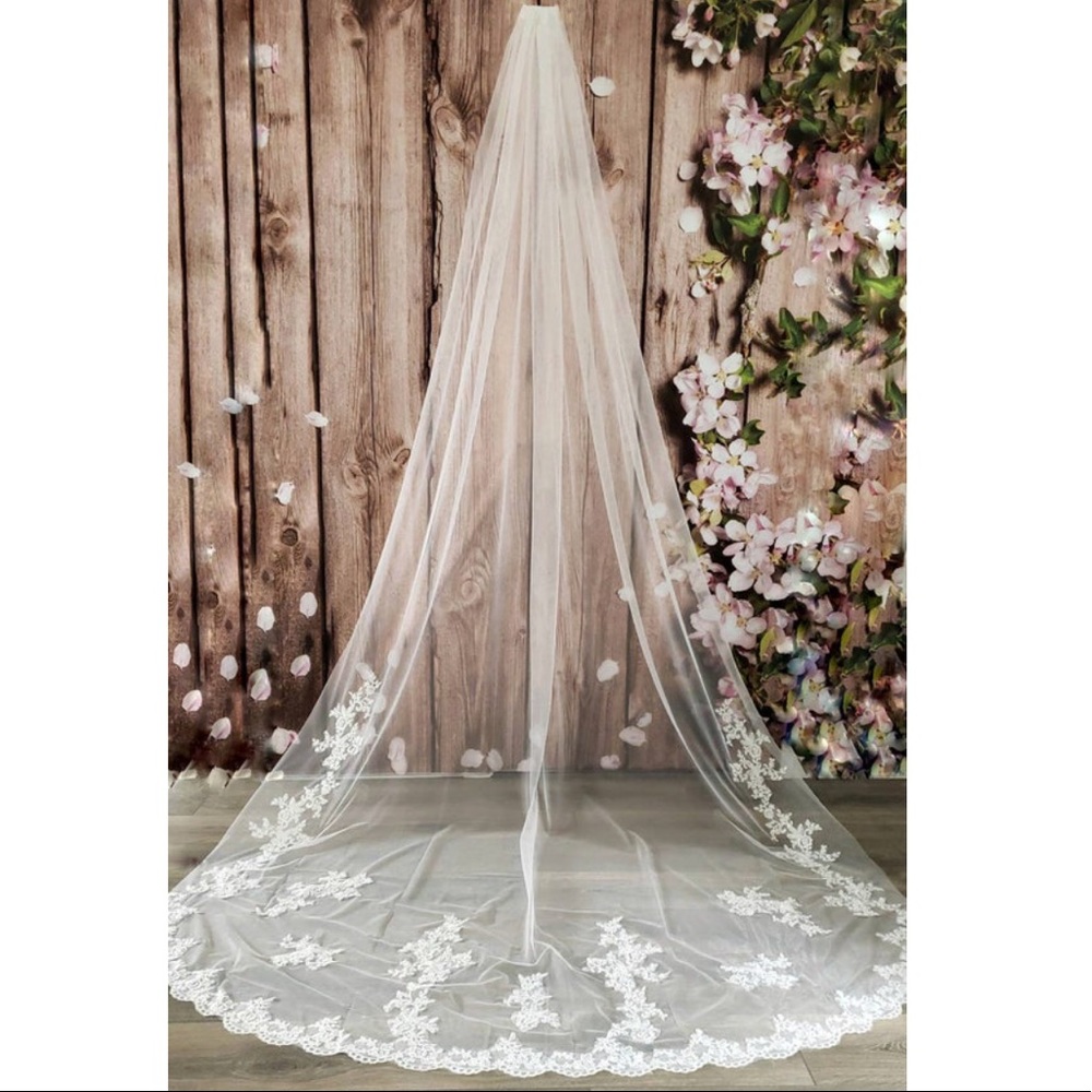 Ivory & Lace Beautiful Cathedral Veil